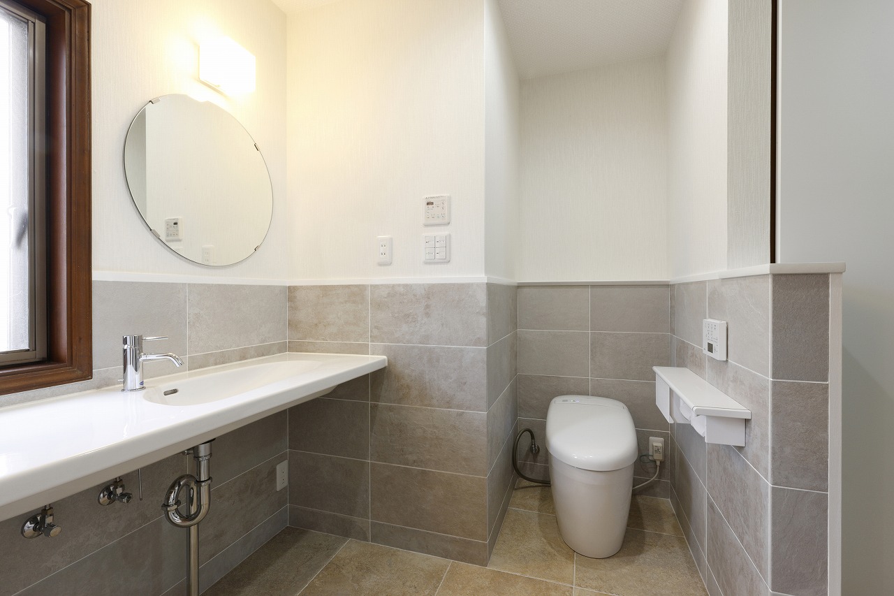 ホテルのアメニティルームのように開放的に