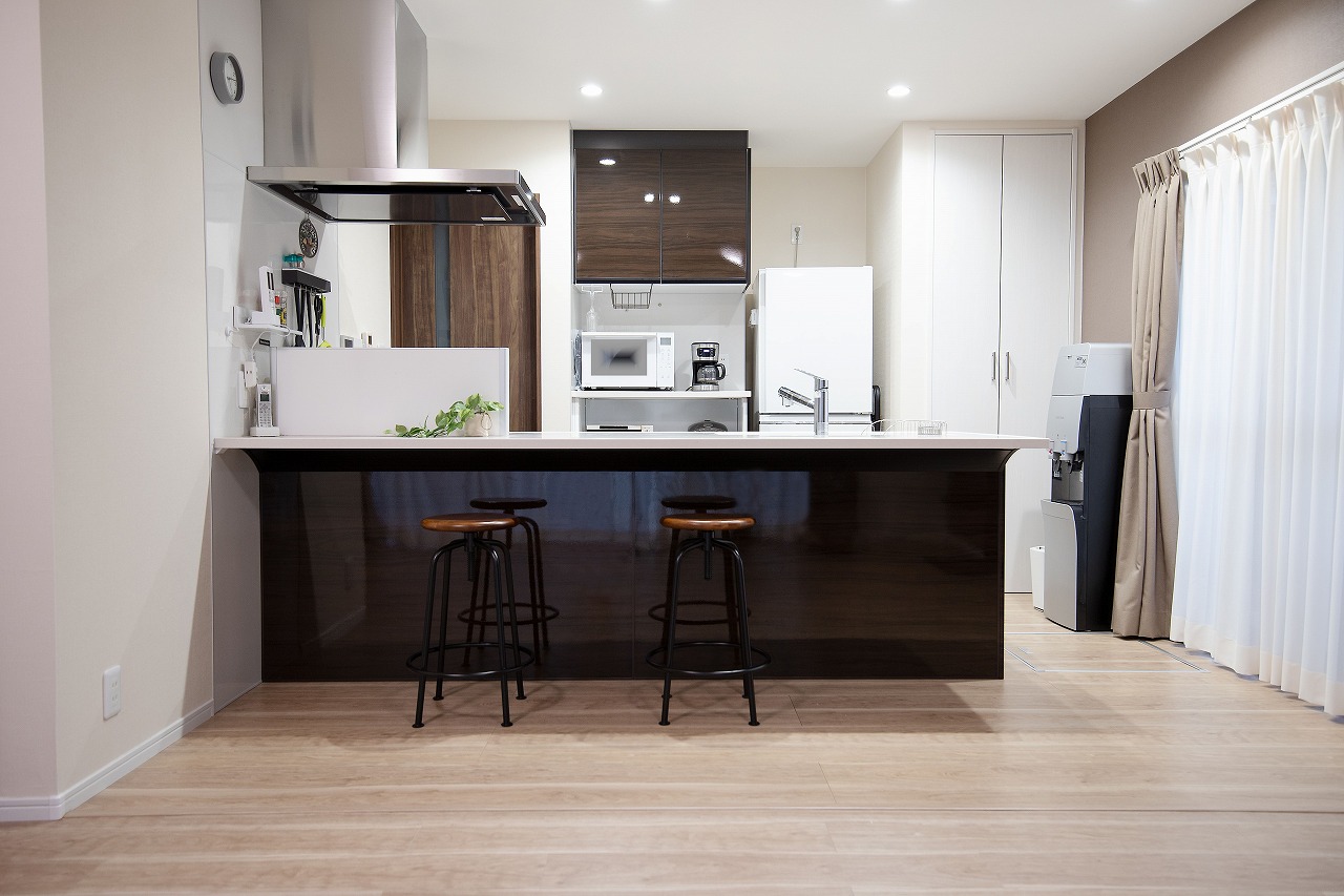 家族と一緒に過ごす和みの空間になりました