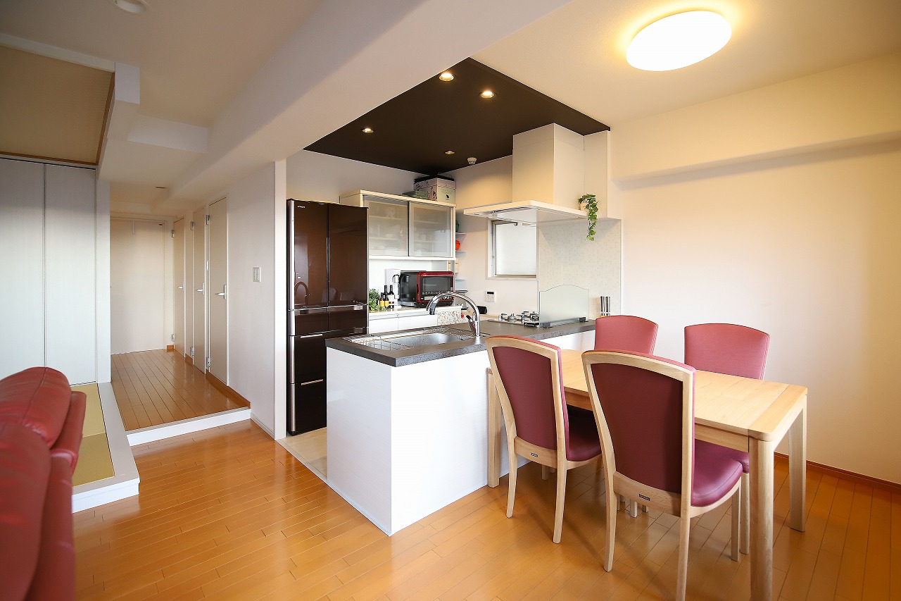 毎日キッチンで料理するのが楽しみです。