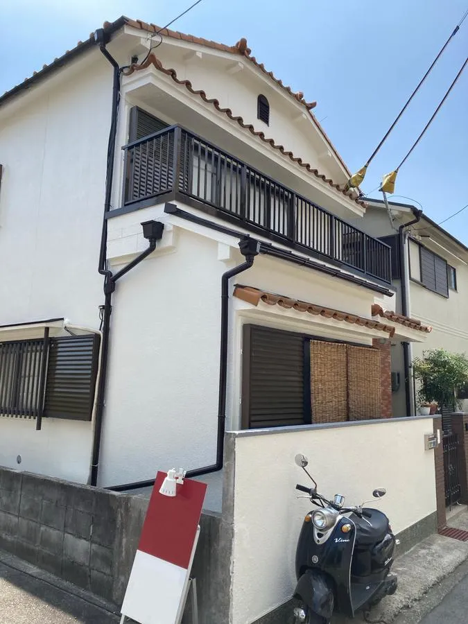 外壁塗装・ベランダ防水工事 施工事例